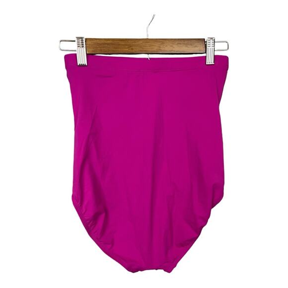 SPANX High Rise Core Control Bikini Bottom in Berry‎ Size 10 NWT - Picture 5 of 9